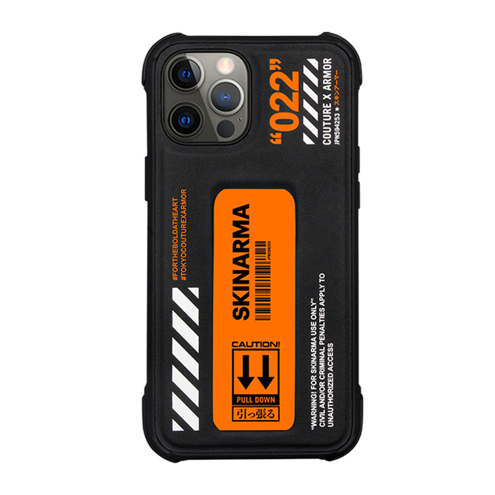 iPhone 12 Pro Kılıf SkinArma Standlı Deri Görünümlü Shingoki Kılıf