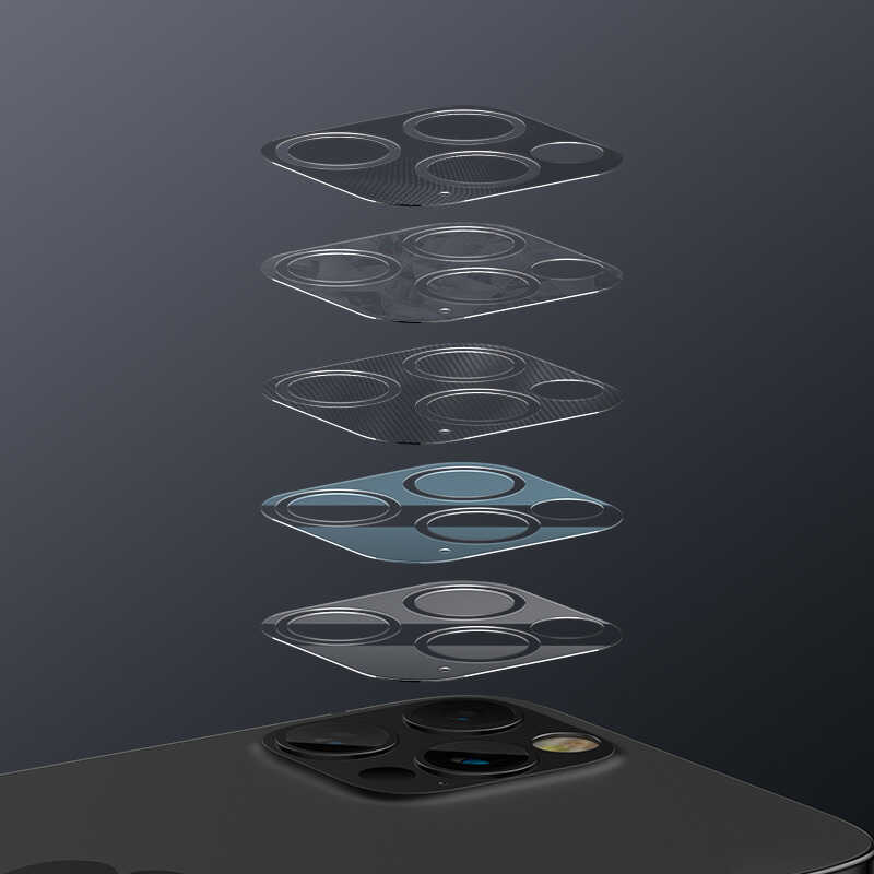 iPhone 12 Pro Max Benks Soft Kamera Lens Koruyucu Cam