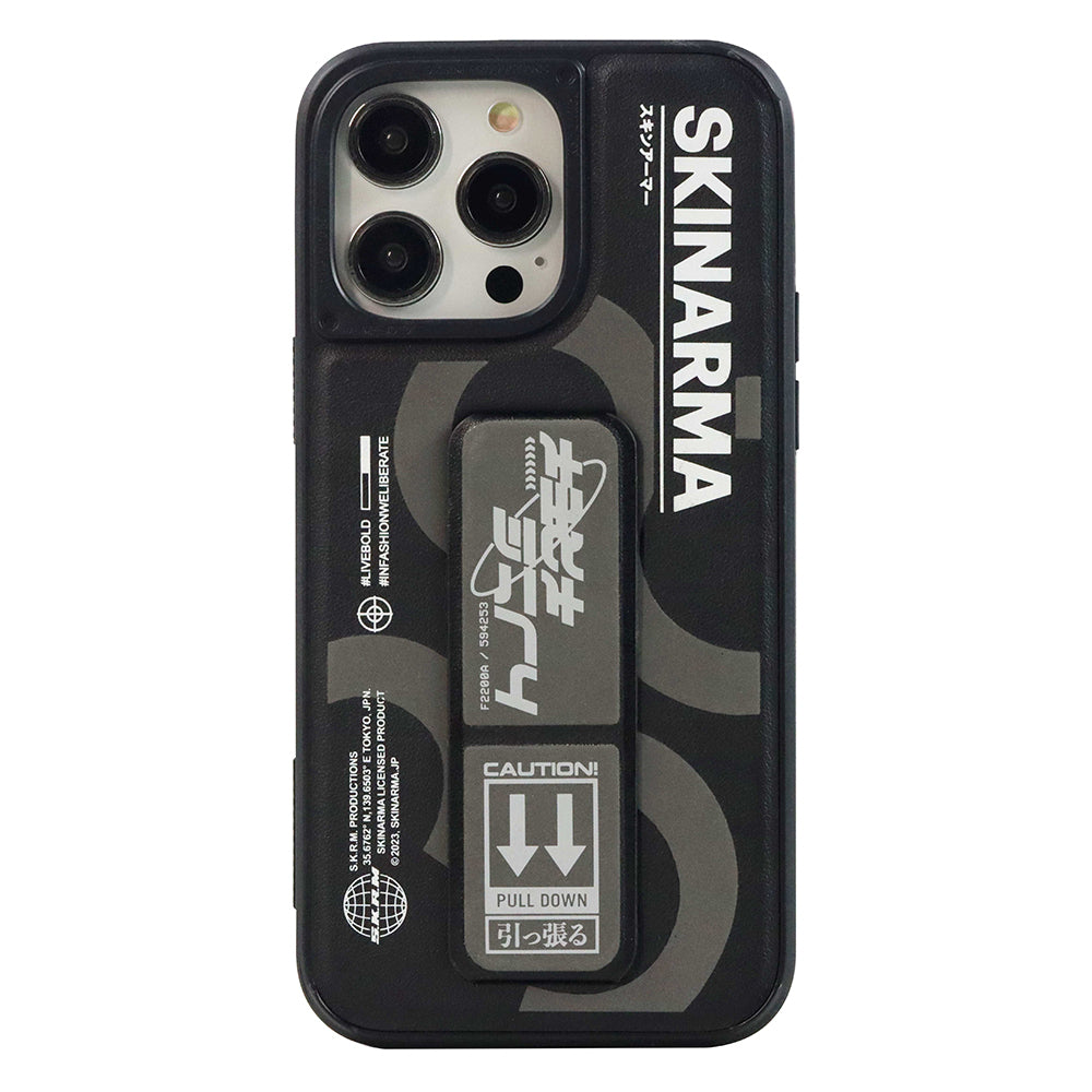 iPhone 13 Kılıf Skinarma Standlı Deri Görünümlü Bango Kılıf