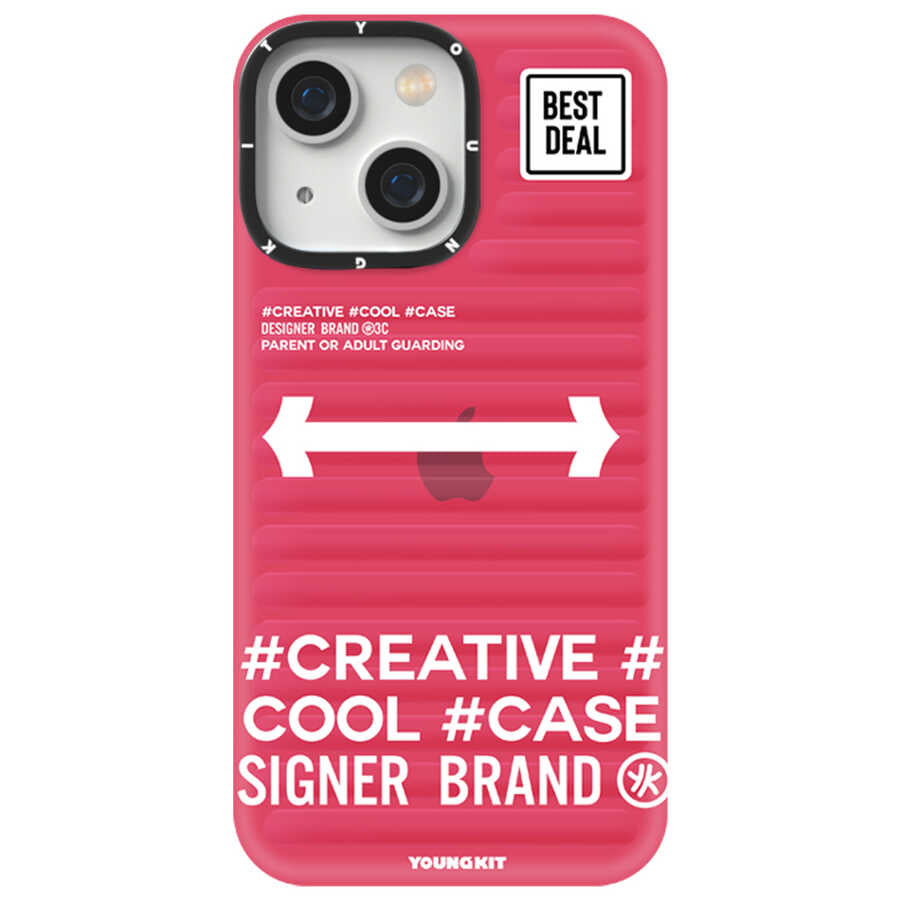 iPhone 13 Kılıf YoungKit Luggage FireFly Serisi Kılıf