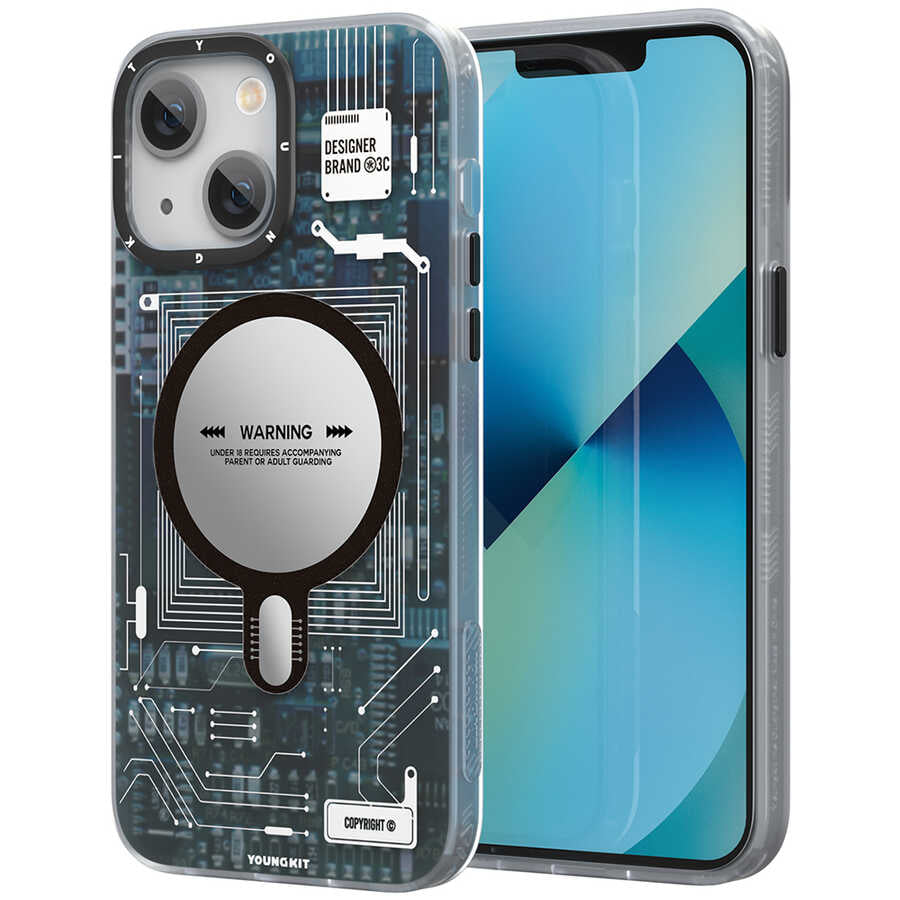iPhone 13 Kılıf YoungKit Technology Serisi Kılıf