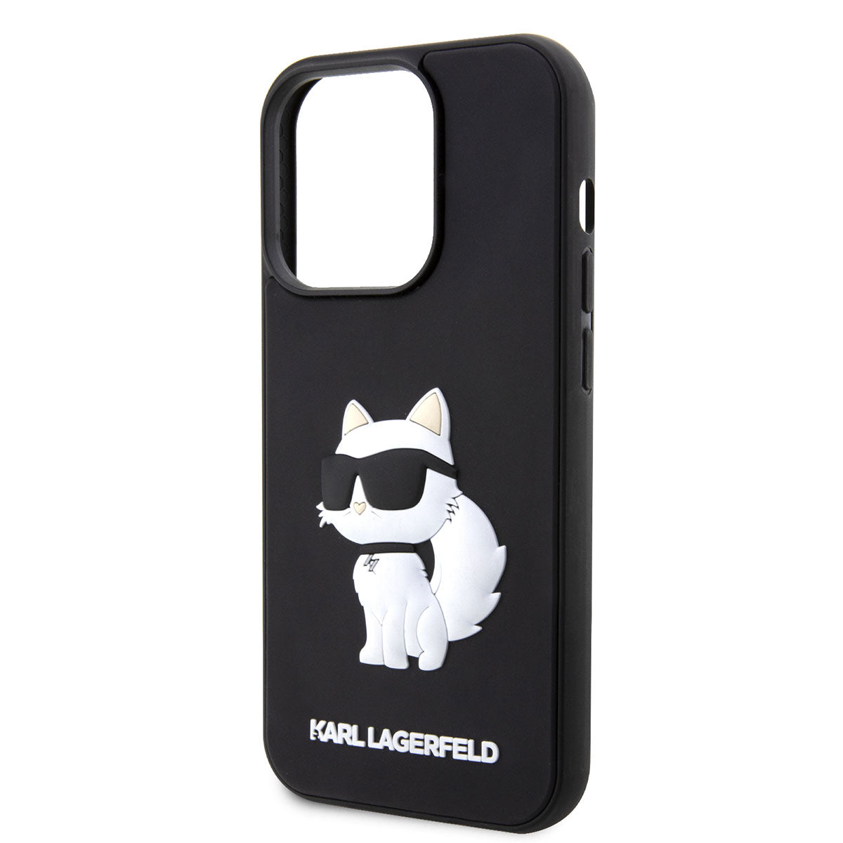 iPhone 14 Pro Max Kılıf Karl Lagerfeld 3D Rubber Choupette Dizayn Kılıf