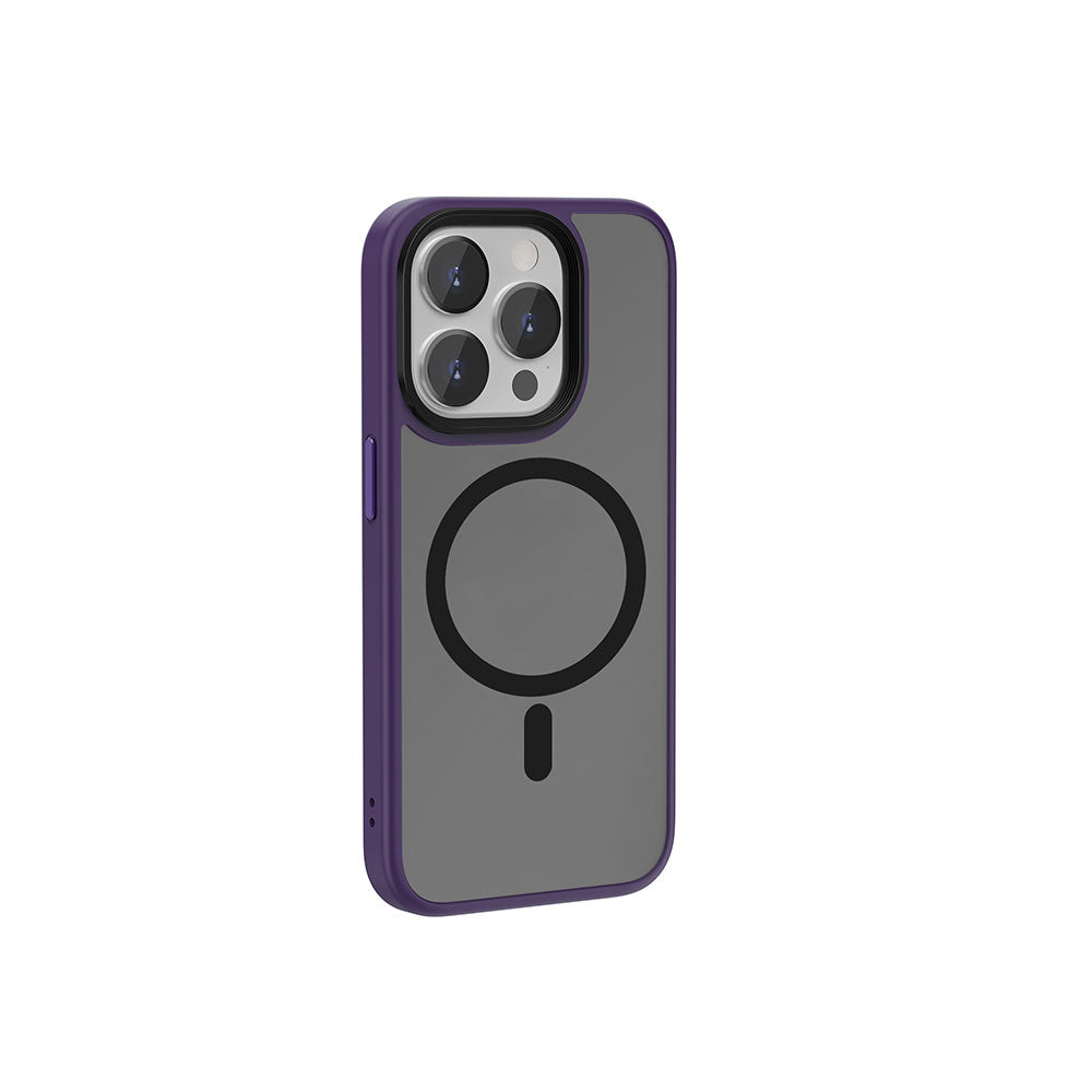 iPhone 15 Pro Kılıf Wiwu FGG-011 M-safe Şarj Özellikli Kamera Korumalı Kılıf