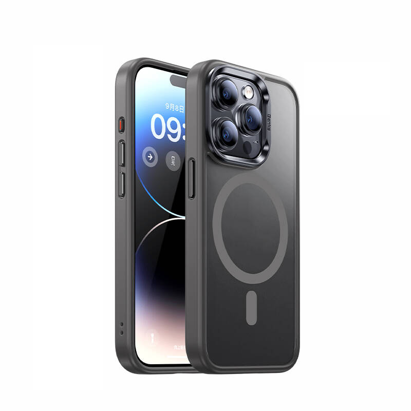 iPhone 15 Pro Max Kılıf M-safe Şarj Özellikli Benks Mist Protective Kılıf