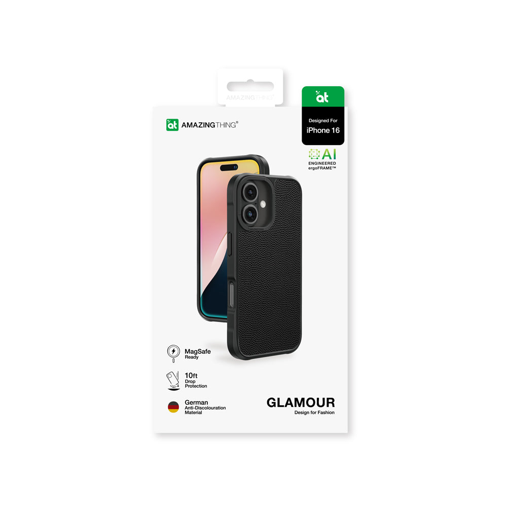 iPhone 16 Kılıf M-safe Şarj Özellikli Amazingthing Glamour Serisi Kılıf