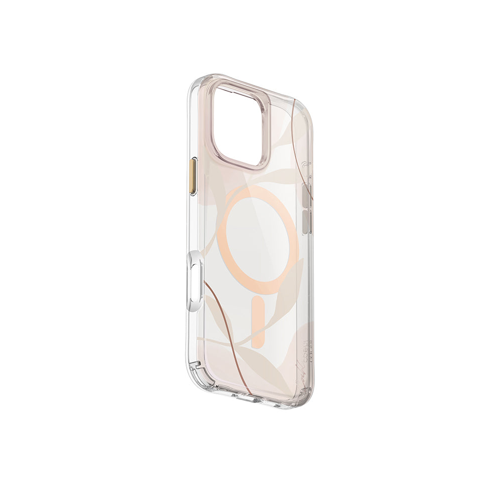 iPhone 16 Pro Kılıf M-safe Şarj Özellikli Şeffaf Arka Yüzey Coehl Verdure Kılıf