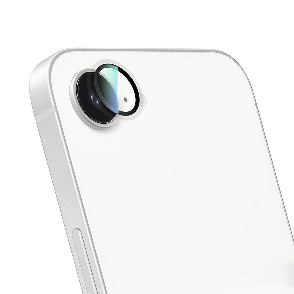 iPhone 16E CaseWorld Alloy Serisi Oleofobik Anti Reflective Kamera Lens Koruyucu