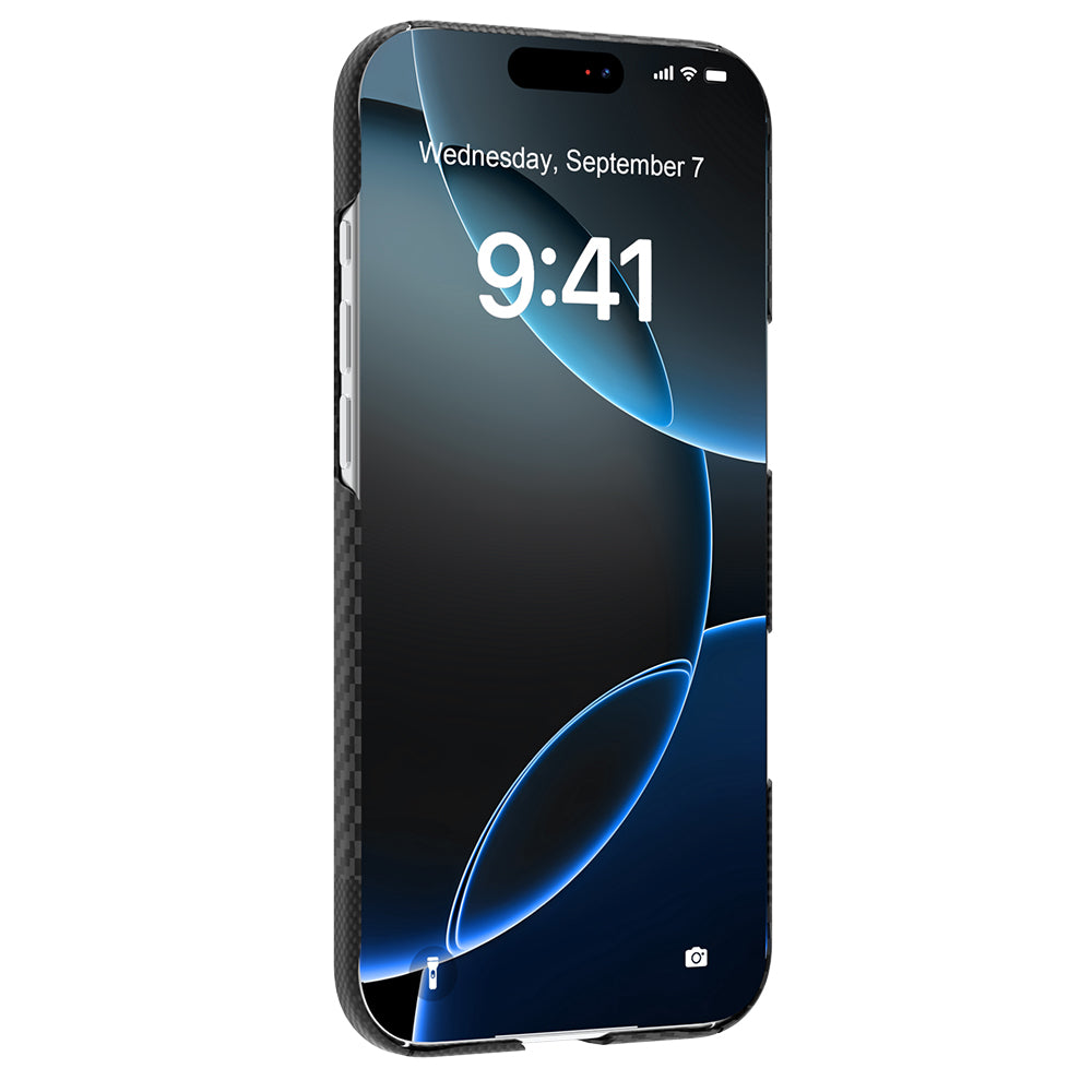 iPhone 17 Air Kılıf M-safe Şarj Özellikli 600D Metal Kamera Çerçeveli Raptic Aramid Fiber Geotik Serisi Kılıf