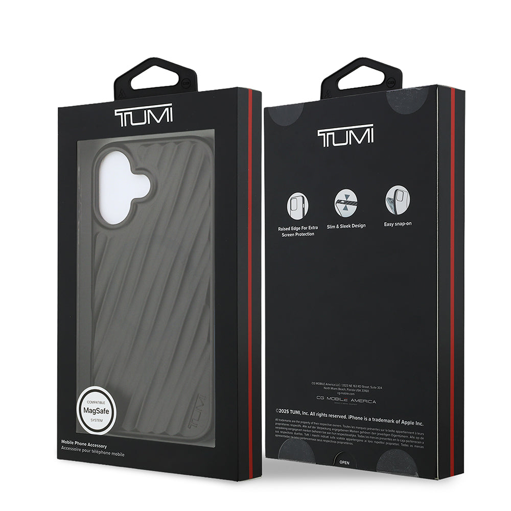 iPhone 17 Kılıf TUMI Orjinal Lisanslı M-safe Şarj Özellikli Transparan Kılıf