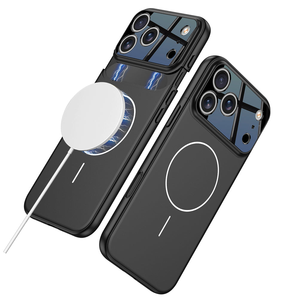 iPhone 17 Pro Kılıf M-safe Şarj Özellikli Çift Parçalı Zore Napoli Kılıf