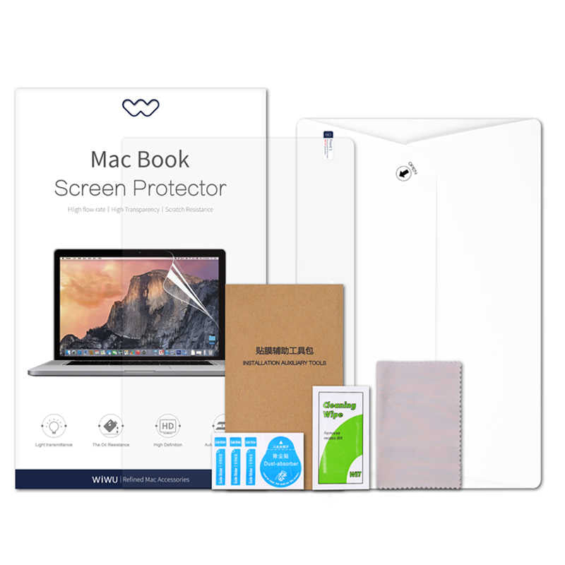 Macbook 13.6' Air 2022 M2 A2681 Wiwu Parlak Ekran Koruyucu