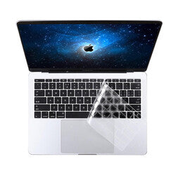Macbook Pro 14.2 2023 A2779 Zore Klavye Koruyucu Şeffaf Silikon Ped