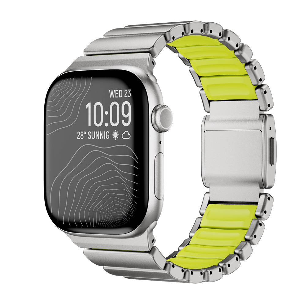 Watch 44mm Zore KRD-152 Titanyum Silikon Kordon