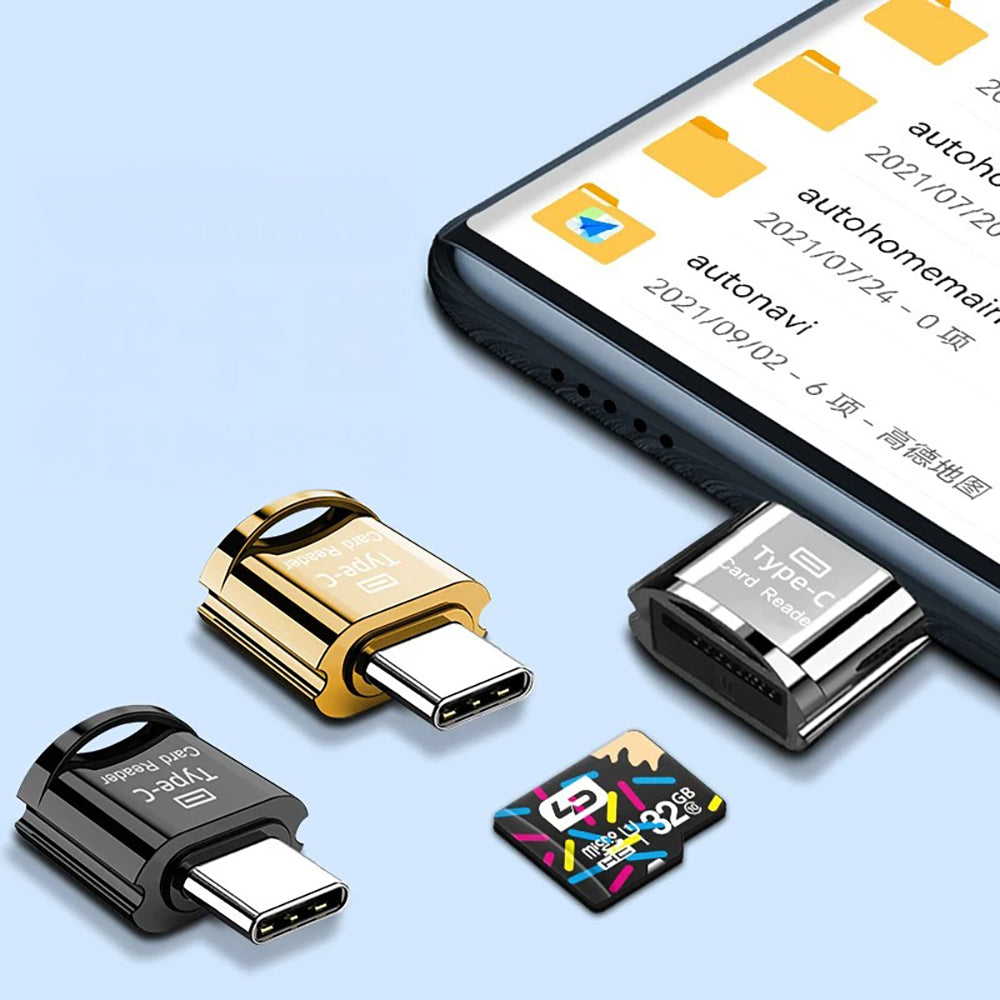 Go Des AC-54 Type-C Çıkışlı OTG Hafıza Kart Okuyucu