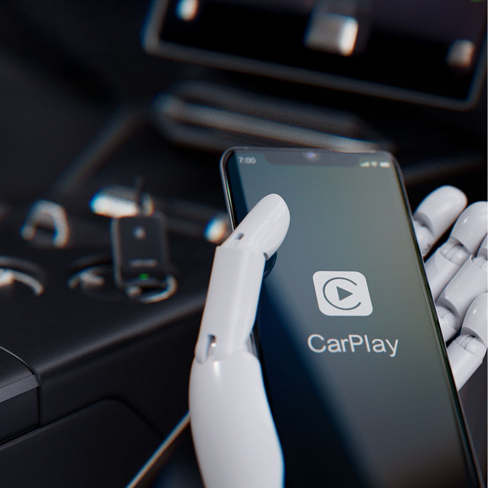 Lenyes LCP03 Android Auto Destekli CarPlay USB Bluetooth 5.0 Wireless Transmitter Adaptör