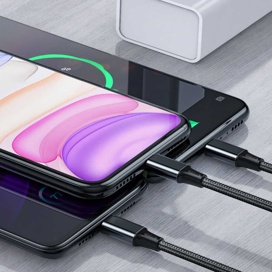 Wiwu YZ108 3 in 1 Usb Kablo