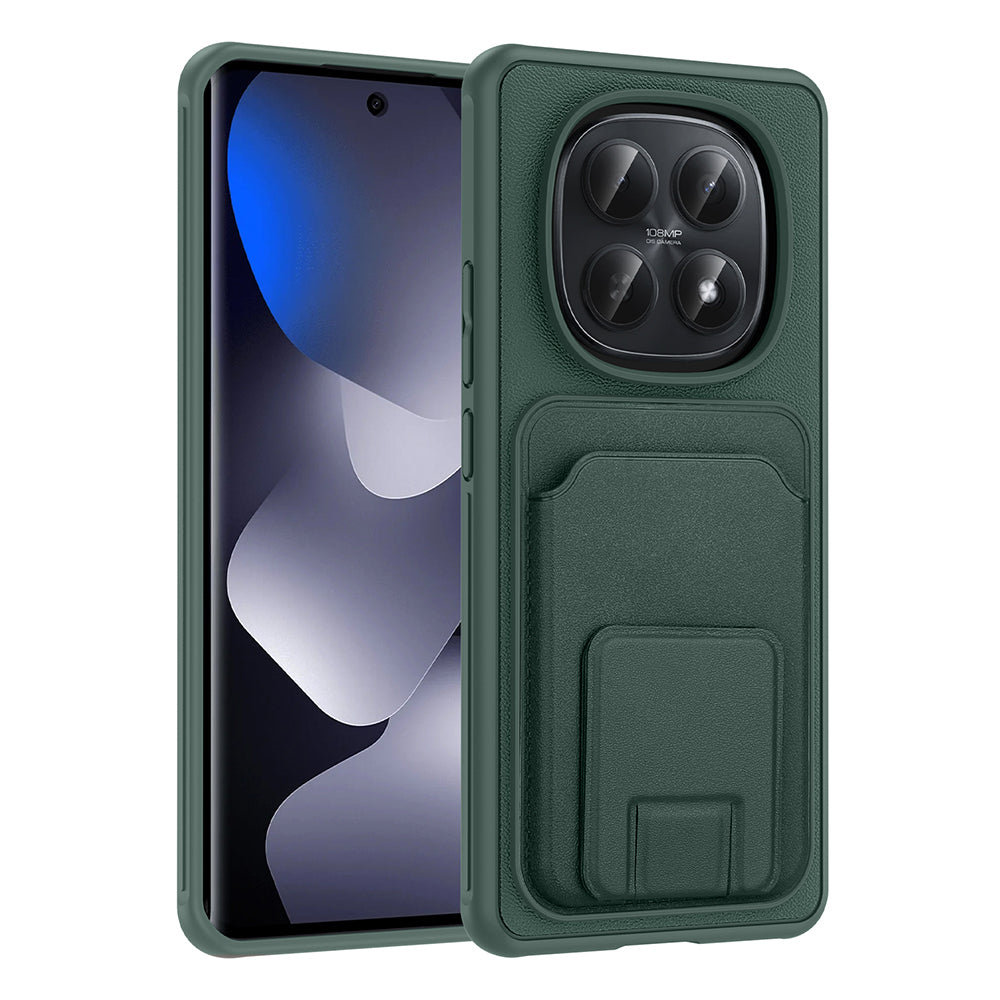 Xiaomi Redmi Note 15 4G Kılıf Kartlıklı TPU Zore Bikart Kapak