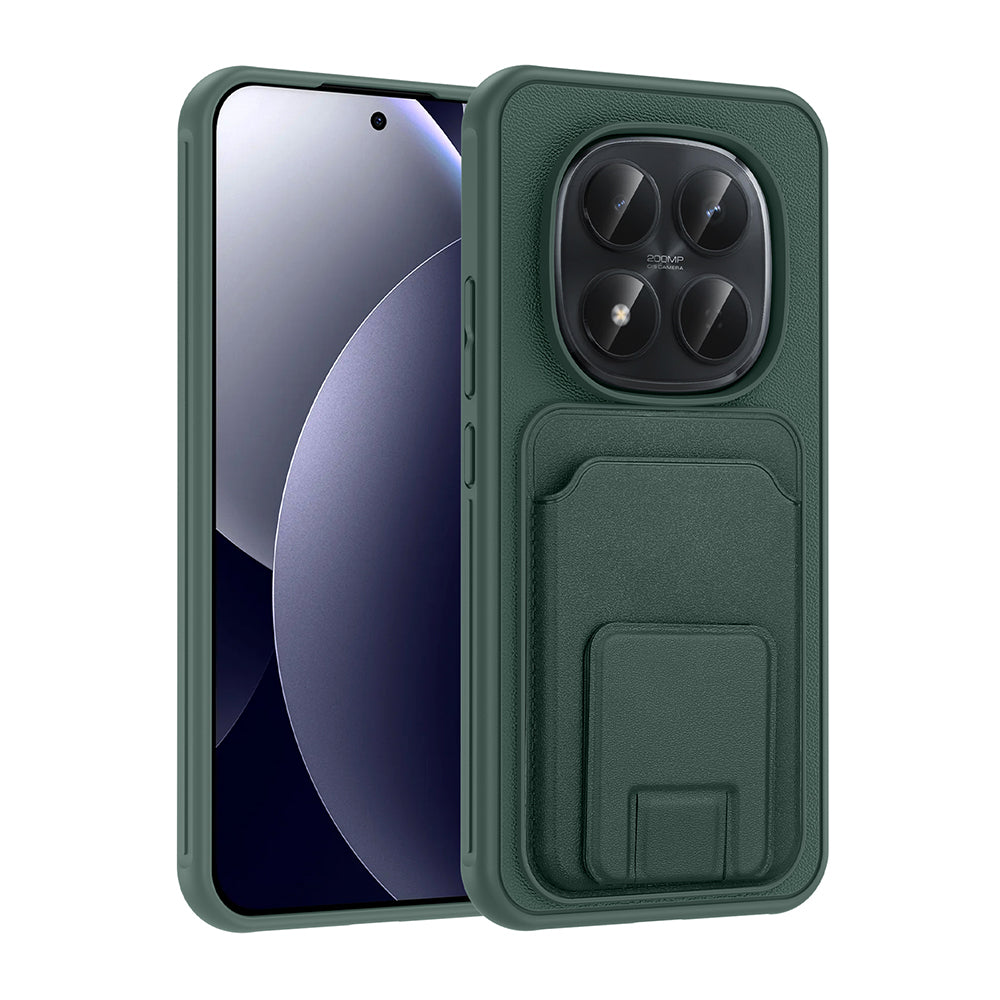 Xiaomi Redmi Note 15 Pro Plus Kılıf Kartlıklı TPU Zore Bikart Kapak