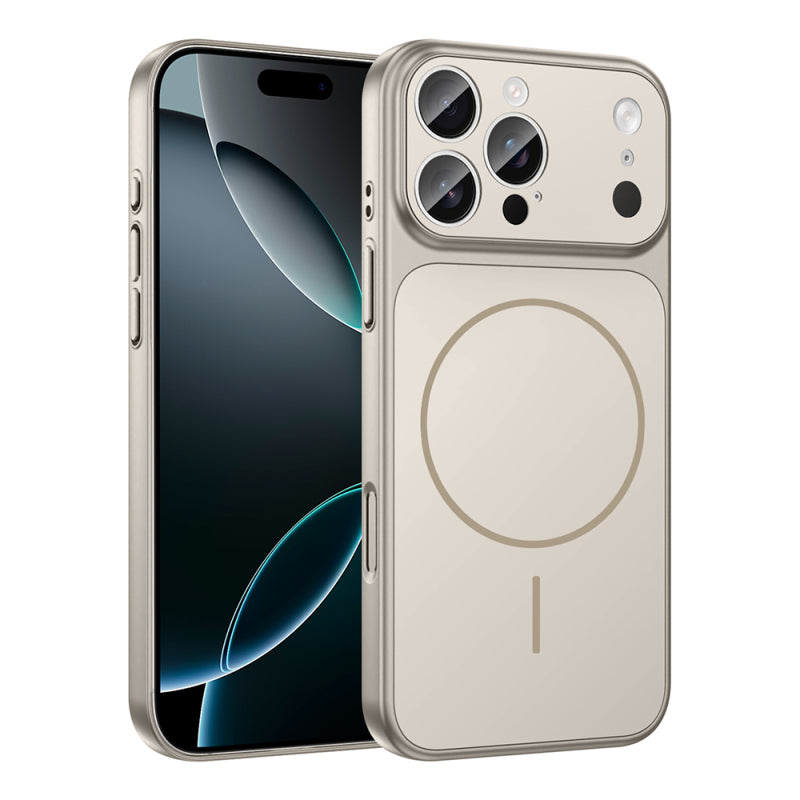 Apple iPhone 15 Pro Kılıf Zore M-Safe Şarj Özellikli Kamera Korumalı Formen Kapak