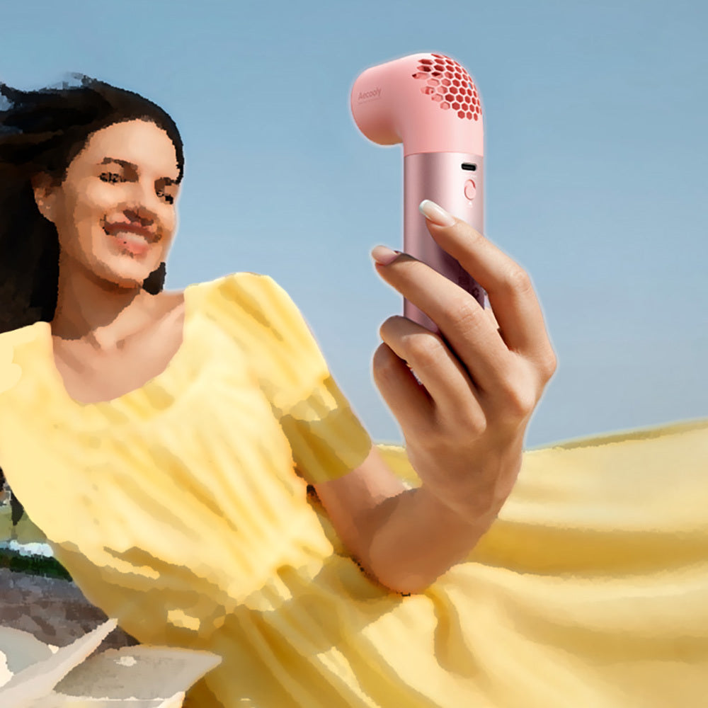 Aecooly PH01 Aero Pro Serisi Dijital LED Göstergeli Portatif Soğutucu El Fanı