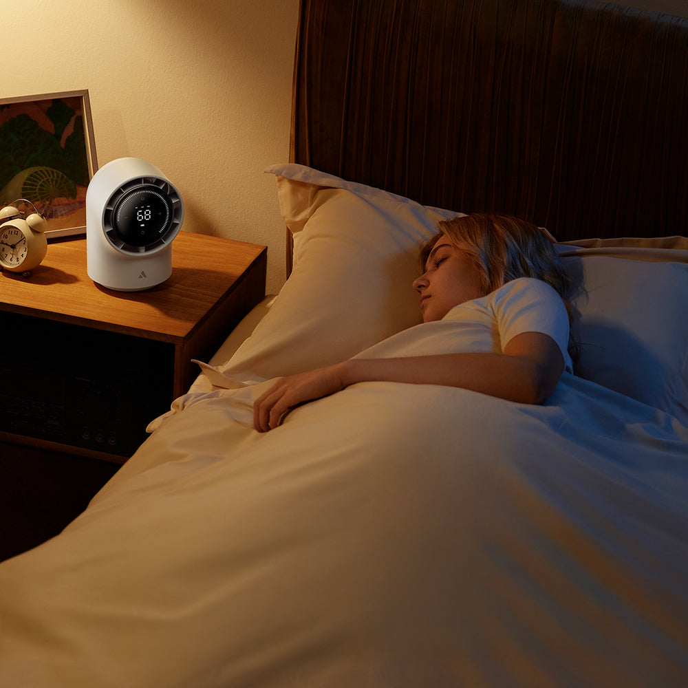 Aecooly TB01 Dijital LED Göstergeli Portatif Soğutucu Masa Fanı