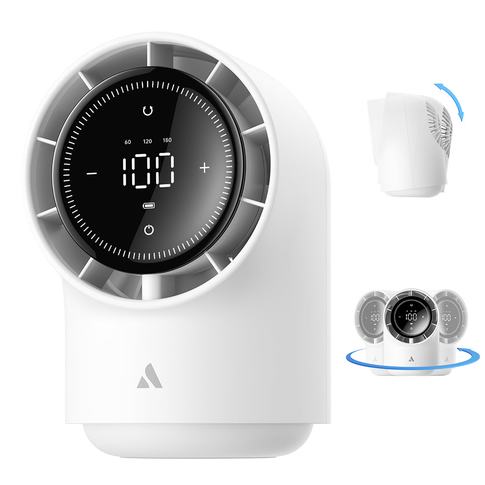 Aecooly TB01 Dijital LED Göstergeli Portatif Soğutucu Masa Fanı