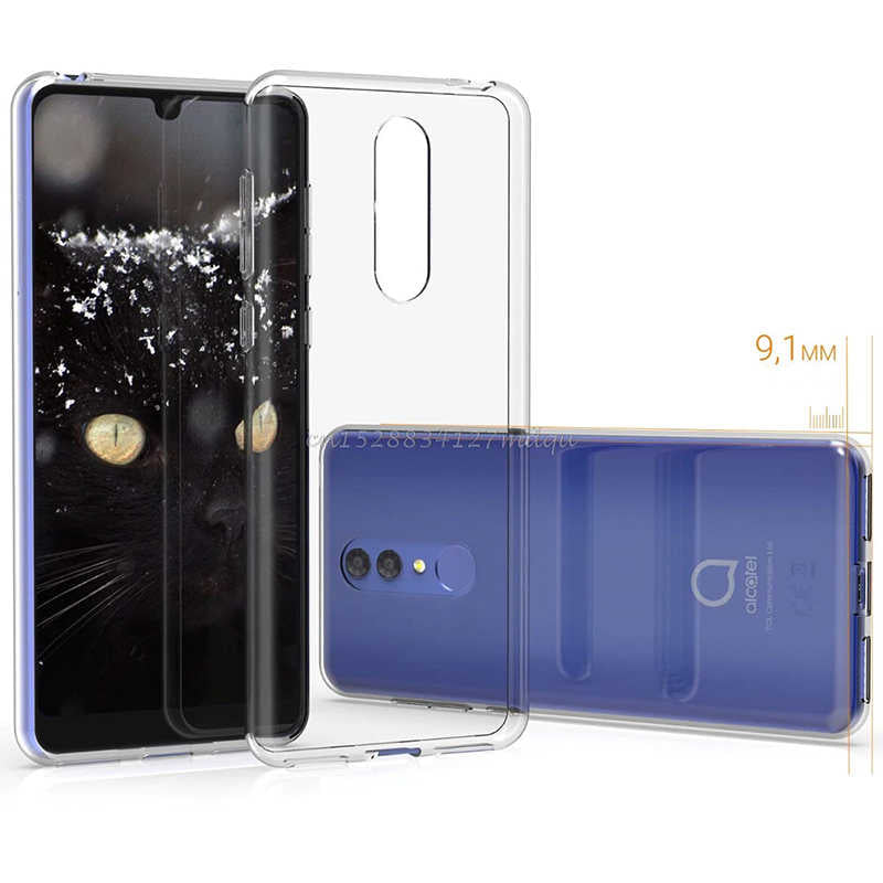 Alcatel 3 2019 Kılıf Zore Süper Silikon Kapak