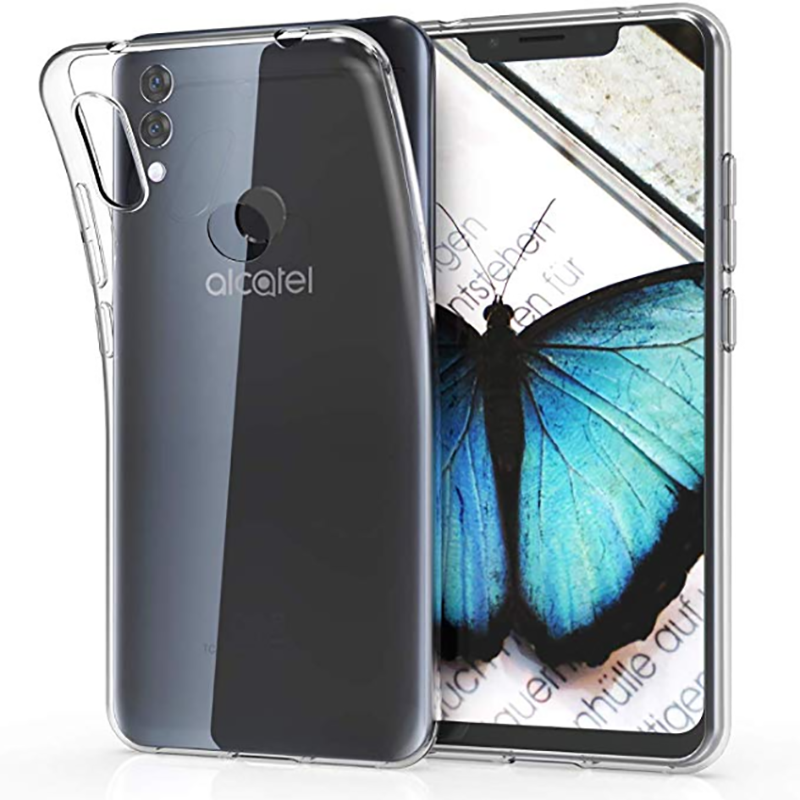 Alcatel 5V Kılıf Zore Süper Silikon Kapak