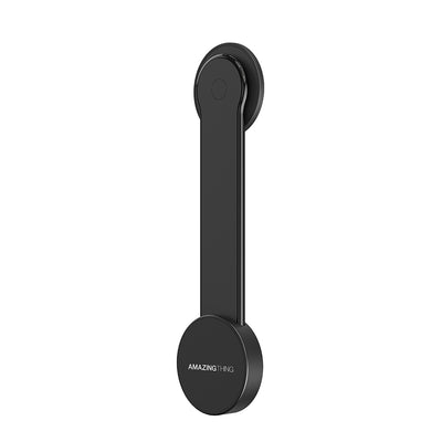 Amazingthing Explorer Pro Mag Magnetik Magsafe Uyumlu Bükülebilen Eğimli ve Düz Zemin Araç Telefon Tutucu Siyah