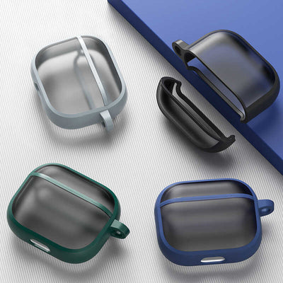 Apple Airpods 3 Kılıf Benks Mist Hybrid Kılıf Siyah