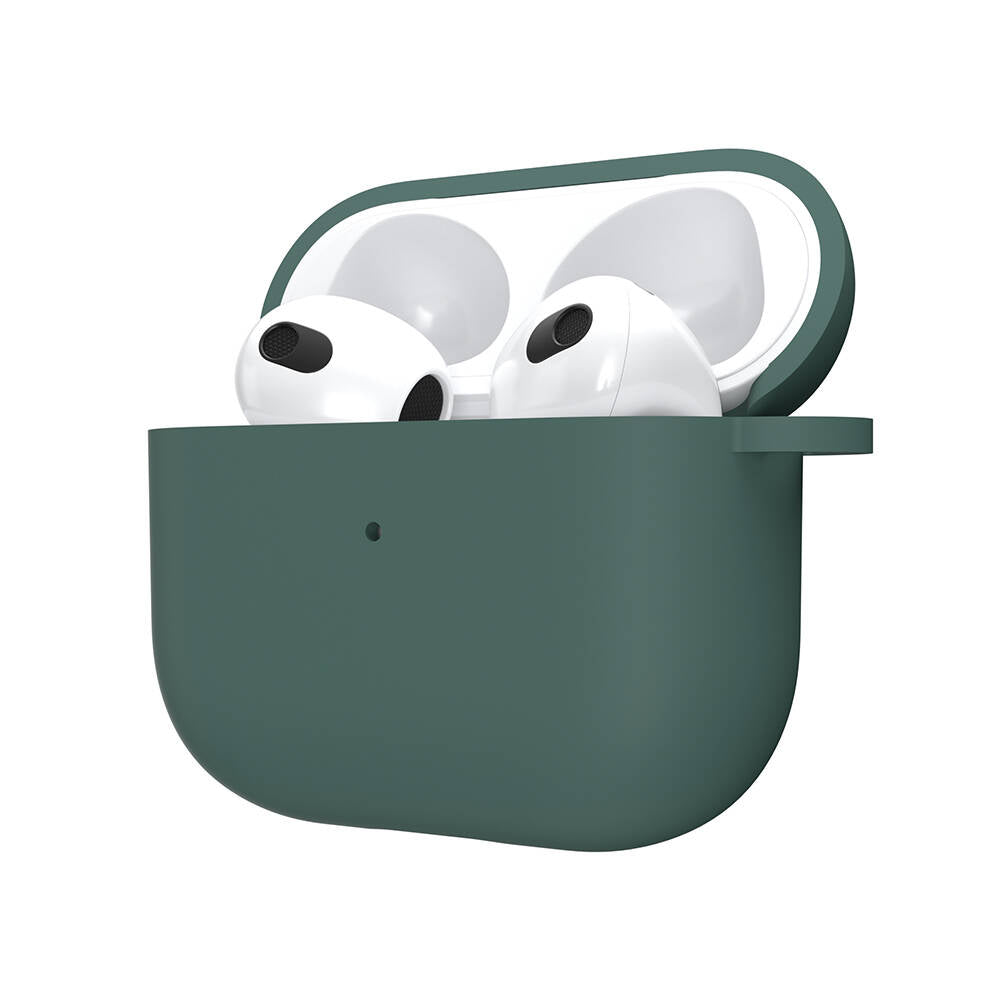 Apple Airpods 3. Nesil Kılıf Yumuşak Dokunuşlu Likit Silikon Tasarımlı Lisanslı Switcheasy Skin Kapak