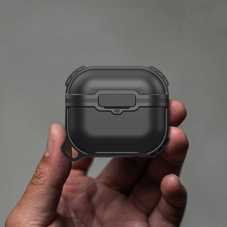 Airpods 3. Nesil Zore Airbag 16 Silikon 1-1 Su Geçirmez Kılıf