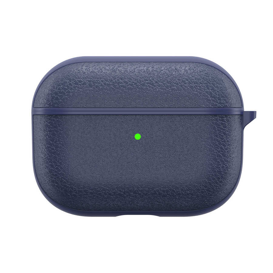 Apple Airpods 3.Nesil Kılıf Wiwu Calfskin Kılıf Kahverengi