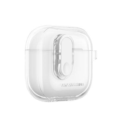 Apple Airpods 4 Amazingthing Magnetik Kilit Tasarımlı Minimal Serisi Kılıf Pembe