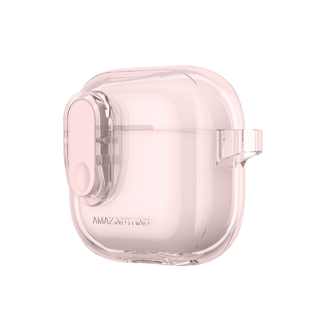 Apple Airpods 4 Amazingthing Magnetik Kilit Tasarımlı Minimal Serisi Kılıf Mavi