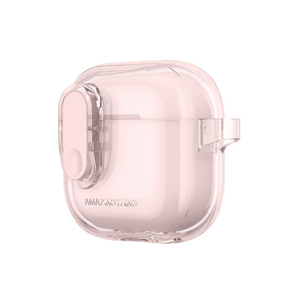Apple Airpods 4 Amazingthing Magnetik Kilit Tasarımlı Minimal Serisi Kılıf Mavi