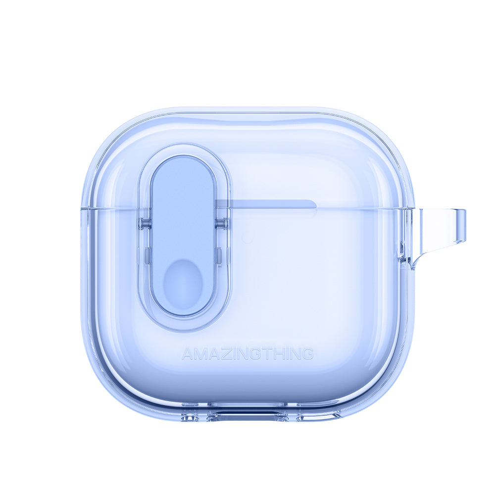 Apple Airpods 4 Amazingthing Magnetik Kilit Tasarımlı Minimal Serisi Kılıf Pembe