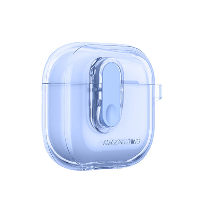 Apple Airpods 4 Amazingthing Magnetik Kilit Tasarımlı Minimal Serisi Kılıf Pembe