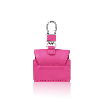 Airpods 4 Kılıf PU Deri Çanta Tasarımlı Taşlı Pynana Sugar Cube Serisi Kılıf