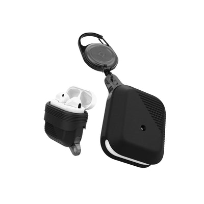 Apple Airpods Kılıf Askı Aparatlı Raptic Radius Serisi Kılıf Siyah