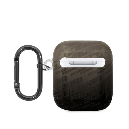 Airpods Kılıf Ferrari Orjinal Lisanslı IML Baskılı Klasik Logolu SF Desenli TPU Kılıf