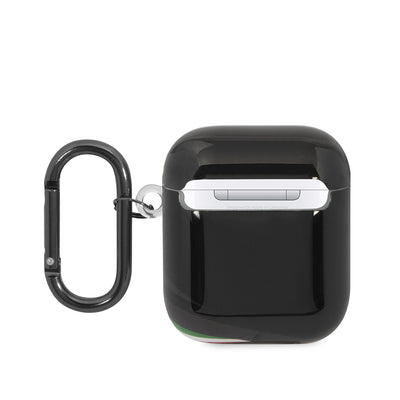 Apple Airpods Kılıf Ferrari Orjinal Lisanslı IML Baskılı Klasik Logolu TPU Kılıf Kırmızı
