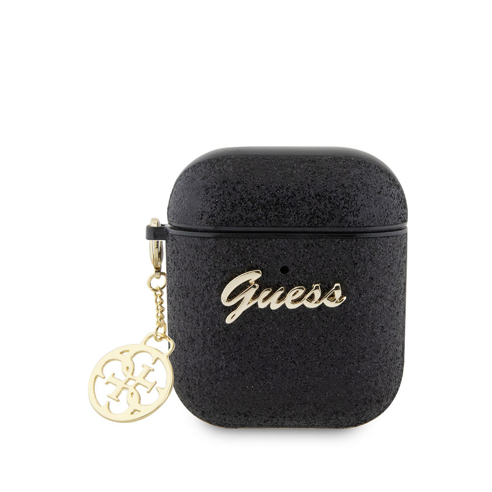 Airpods Kılıf GUESS Glitter 4G Charm Kılıf