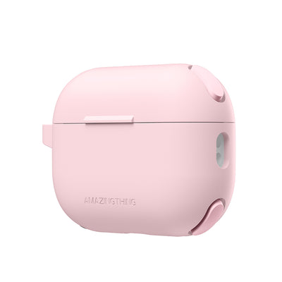 Apple Airpods Pro 2 Amazingthing Airbag Köşe Tasarımlı Omni Serisi Silikon Kapak Pembe