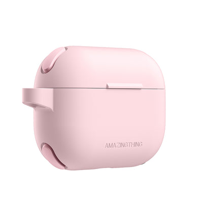 Apple Airpods Pro 2 Amazingthing Airbag Köşe Tasarımlı Omni Serisi Silikon Kapak Pembe
