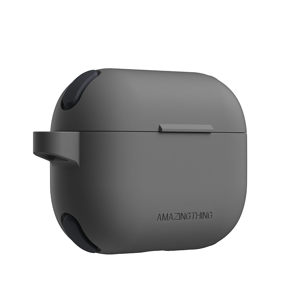 Apple Airpods Pro 2 Amazingthing Airbag Köşe Tasarımlı Omni Serisi Silikon Kapak Pembe