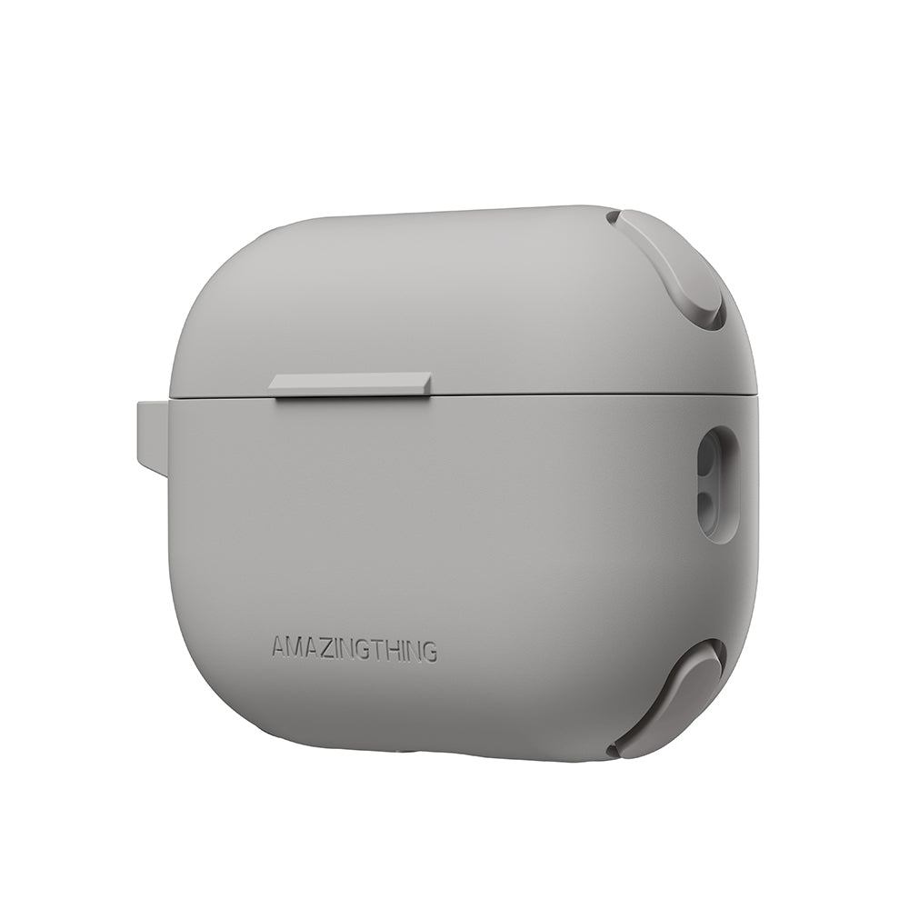 Apple Airpods Pro 2 Amazingthing Airbag Köşe Tasarımlı Omni Serisi Silikon Kapak Pembe