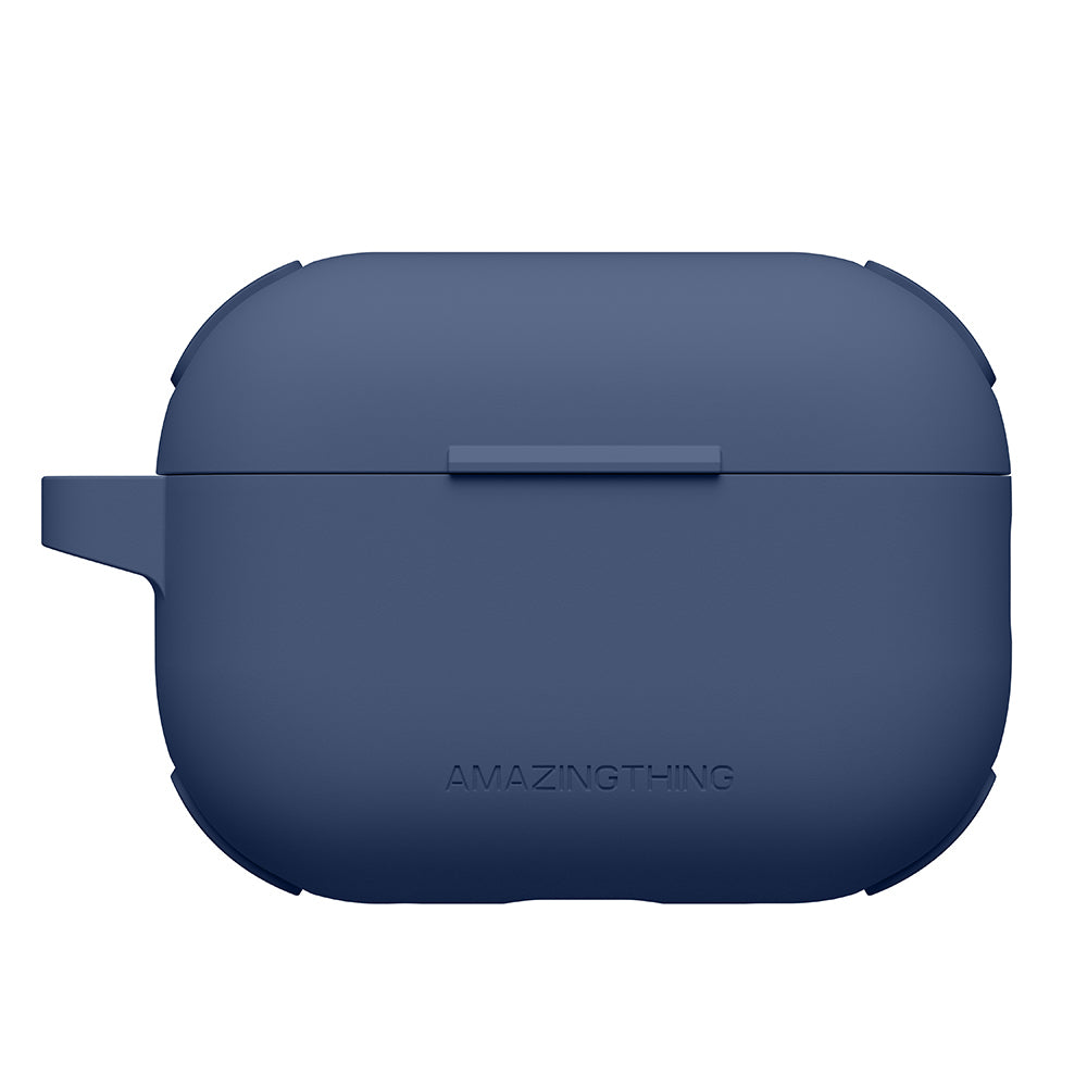 Apple Airpods Pro 2 Amazingthing Airbag Köşe Tasarımlı Omni Serisi Silikon Kapak Lacivert