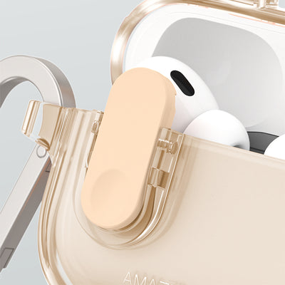 Apple Airpods Pro 2 Amazingthing Magnetik Kilit Tasarımlı Minimal Serisi Kılıf Mavi