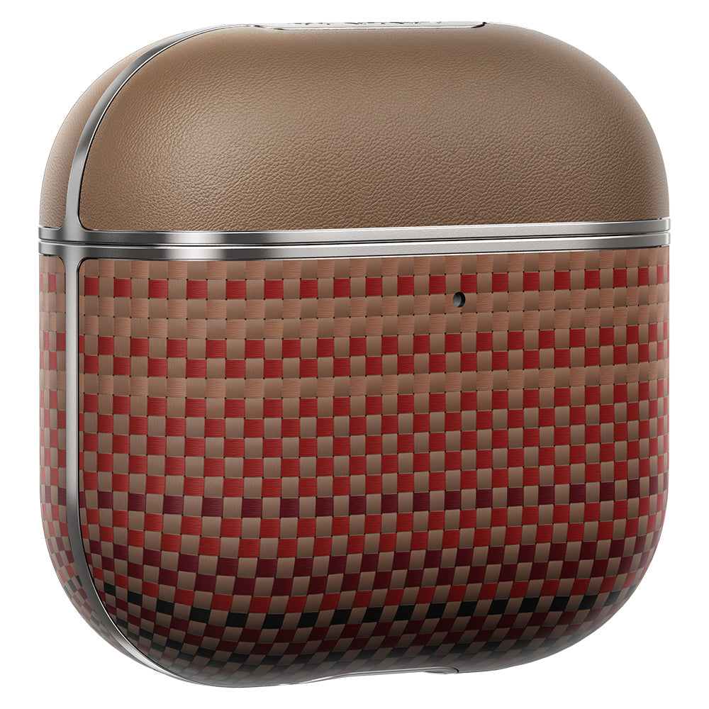 Airpods Pro 2 Kılıf Aramid Fiber Pitaka Tactile Woven Sunset-Moonrise Serisi Kılıf